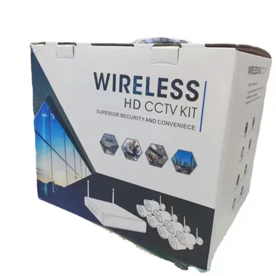 8-Kanal 2MP kabelloses Kamera-Set Smartphone-Fernansicht
