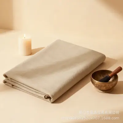 Iyengar-Yogadecke, Meditationsdecke, doppelseitiger Wollstoff, wärmende Überdecke - 7