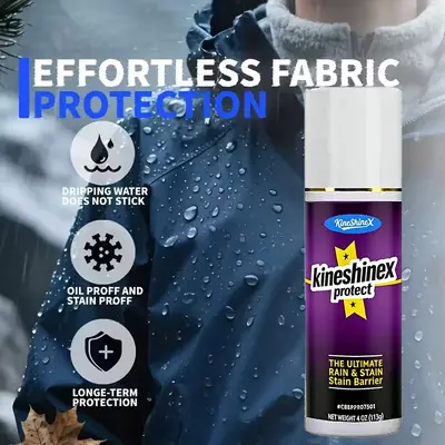 Waterproof Fabric Spray, Long-Lasting Rain Protection for Shoes and Bags