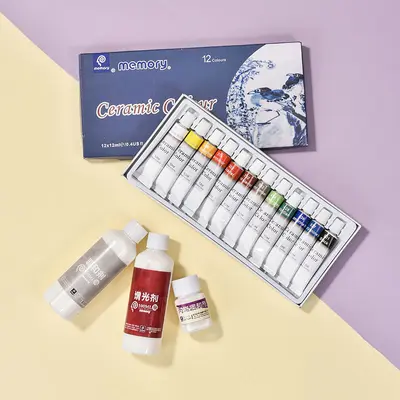 Keramikfarben-Set, haltbar, für Kinder