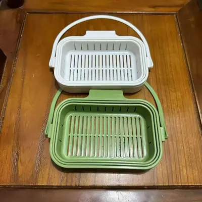 Wall-Mounted Foldable Faucet Rack with Residue Filter Basket - 8