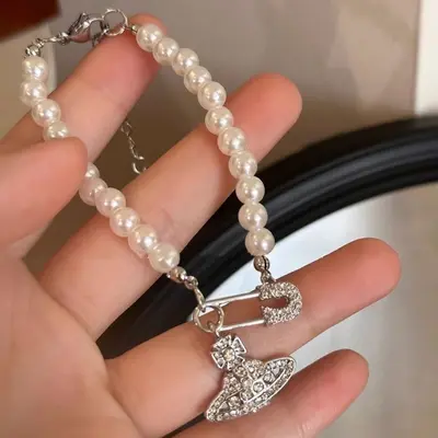 French Retro Pearl Bracelet for Women, Lightweight Luxury, Sophisticated Temperament, High-End Niche Design, Simple and Versatile Fashion Bracelet - 13