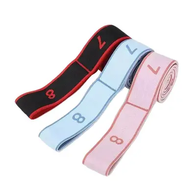 12-Level Adjustable Resistance Band for Home Leg Workouts - 6