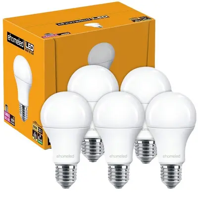 LED ampul enerji tasarruflu A60 ampul E27 vidalı duylu 9W12W15W18W sıcak beyaz ışık e27 vidalı duylu ampul - 6