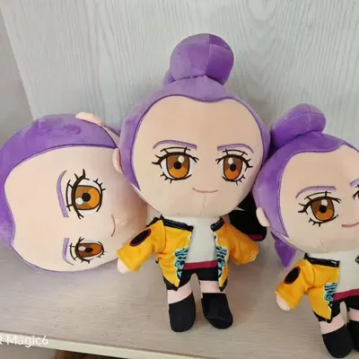 K-pop Demon Hunters Plush Toy, Anime Tiger Doll