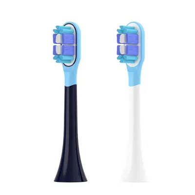 Replacement Brush Heads Compatible with Mijia T302/MES608, Soft Bristles for Adults