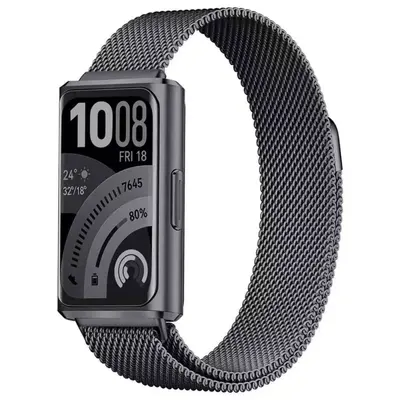 Huawei Band 11 Milanese Çelik Mıknatıslı Kordon - 8