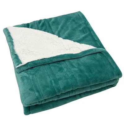 Single Flannel Electric Blanket, Thickened Heated Shawl - 10