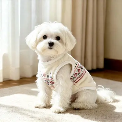 Thick Flannel Winter Vest for Small and Medium Dogs and Cats - 8