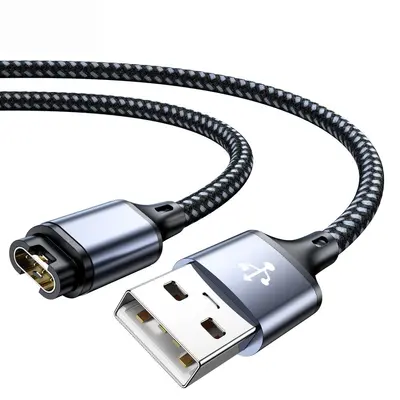 Type-C to Garmin Watch Charging Cable, Elbow Connector, Fits Instinct, Fenix JM570 - 7