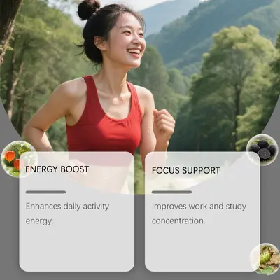 Docteat Xilaizhi Gummies Body Energy Boost Focus Support Multi-Nutrient Daily Dietary Supplement - 2