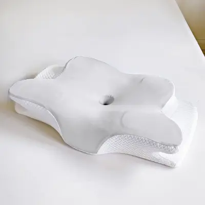 Memory-Foam-Nackenkissen, Schmetterlingsform, Halswirbelstütze
