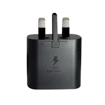 Кросс-бордер зарядное устройство UK Spec PD25W совместимое с зарядкой Samsung S20/S21 Note10 комплект быстрой зарядки адаптер питания