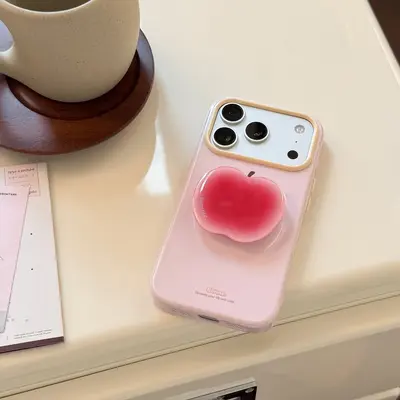 Чехол для iPhone 17 Pro Max и iPhone 18 в стиле INS с фруктовым принтом, свежий стиль, ударопрочный, для iPhone 15, мягкий для iPhone 14 и 16, корейский дизайн - 7