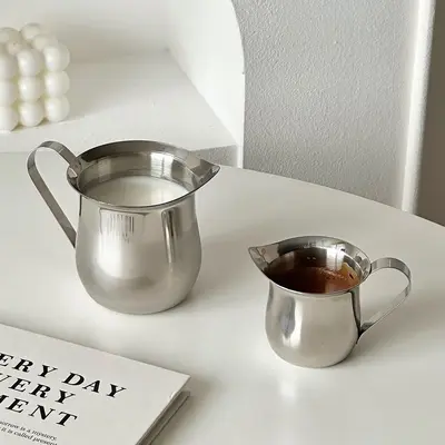Stainless Steel Espresso Milk Jug, Latte Art Pitcher