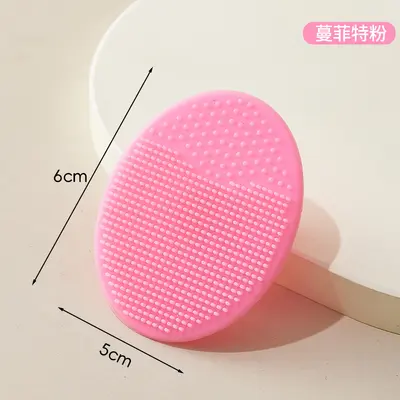 Silicone shampoo brush baby shampoo massage brush face cleansing brush baby shampoo comb baby shampoo 01 simple - 7