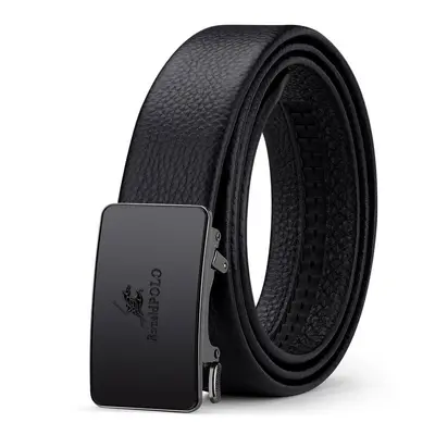 Boston Paul men's belt, genuine leather, automatic buckle - 12