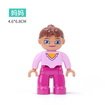 LEGO-Compatible Large Particle Building Blocks, Figures and Accessories - 10