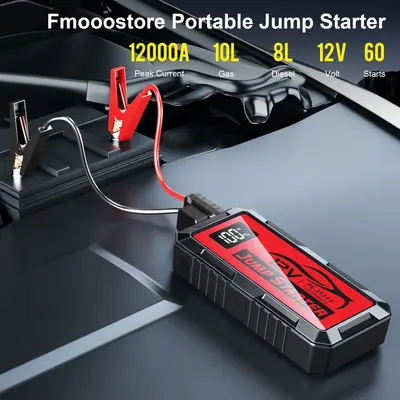 Autonotstart-Starthilfe Powerbank Fahrzeug Batterie Notfallstart Überbrückungskabel Wunderwerkzeug Großkapazität Starthilfe-Spezial Überbrückung