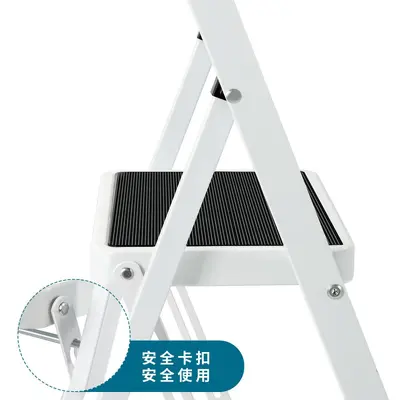 New Style Telescopic Household A-Frame Ladder Flower Stand Multi-Purpose Ladder Indoor and Outdoor Portable Thickened Folding Ladder Factory Wholesale