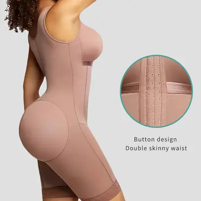 Bodyshaper-Einteiler Plus Size mit Taillen- und Bauchformung - 3