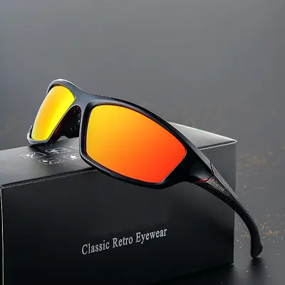 Polarized Cycling Sunglasses, Windproof, Night Vision - 4