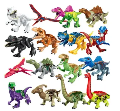 Dinosaur Building Block Set, 16, 18 and 20 Styles, YG77001 Series - 9
