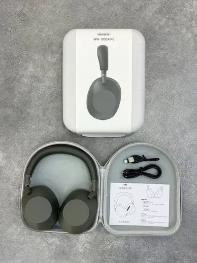 WH1000XM6 Over-Ear-Bluetooth-Kopfhörer mit aktiver Geräuschunterdrückung - 11