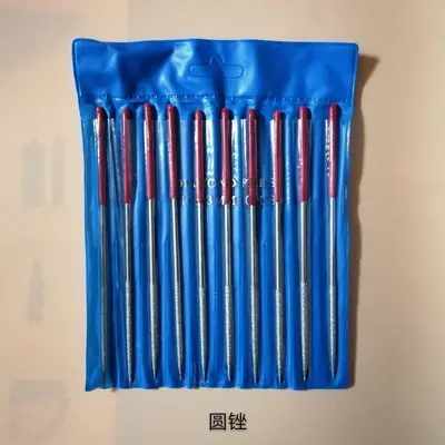 3*140 Electroplated Diamond Shaping File Set (Flat, Square, Half-Round, Round)