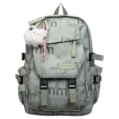 Herbst Herren Universitäts-Rucksack großes Fassungsvermögen vielseitig Doppelschultergurt Rucksack Herren Doppelschultergurt Mittelschüler Internatsausstattung notwendige Schultasche Damen - 11