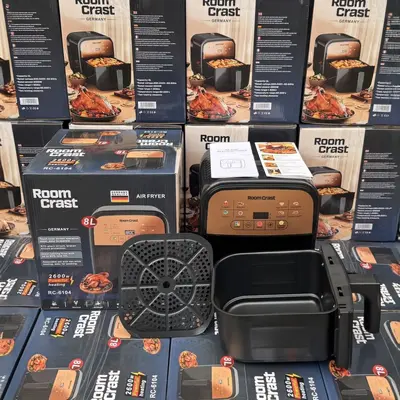 8L Large Capacity Air Fryer, Touchscreen, Oil-Free