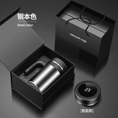 Smart 316 Stainless Steel Insulated Mug with Temperature Display and Filter - 7