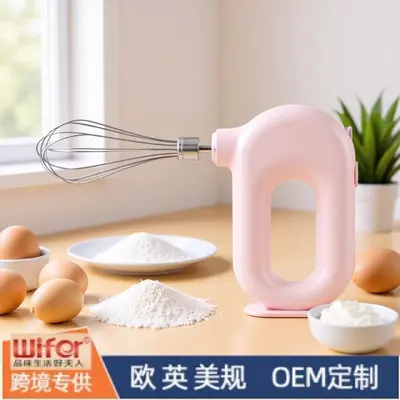 Electric hand mixer cake baking
