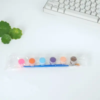 Children's Acrylic Paint Set, 12 Colors - 11