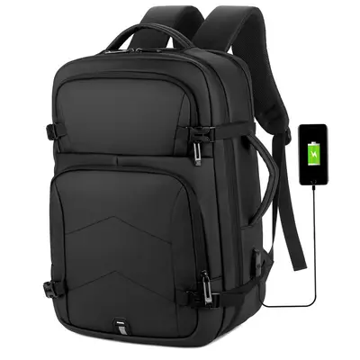 Waterproof Rechargeable Business Laptop Backpack, Large Capacity, 2023