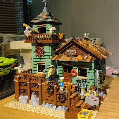 Cherry Blossom Treehouse Building Block Set, Large Princess Series - 13