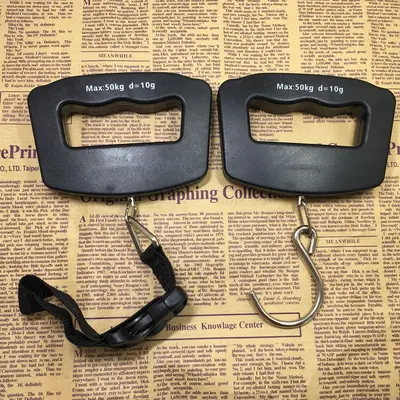 Mini tragbare Handgepäck-Digitalwaage, hochpräzise Reise-Hängwaage, tragbare Waage mit Haken für den Hausgebrauch