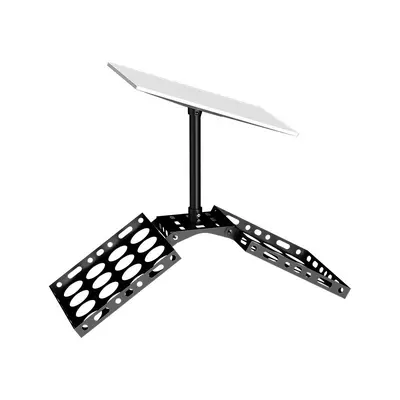 Metal pipe bracket set, straight and elbow pipes, Gen3, V4 base - 9