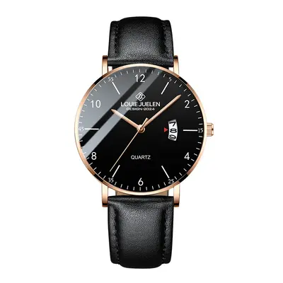 LOUIE JUELEN Herrenuhr Quarz, mit Kalender, wasserdicht - 9