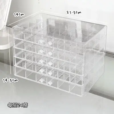 Jewelry storage box with drawers large capacity - 9