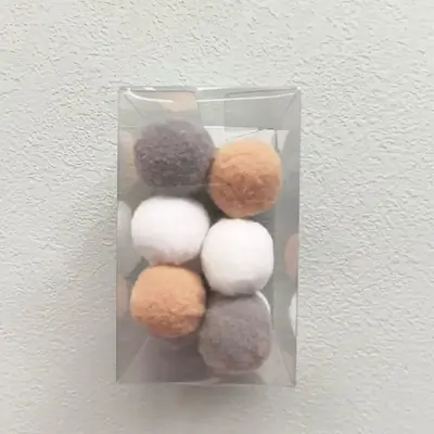 Silent Elastic Plush Ball Cat Toy - 4