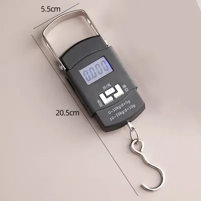 Portable electronic scale, high precision, hook - 7