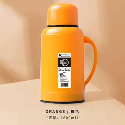 Portable Mini Thermos for Home and Office, Classic Hot Water Flask - 11