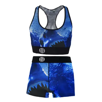 Damen-Sportset mit bedruckter Mädchenweste - 8