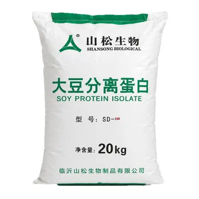 Soya izolat protein, çam (Shanshong) gıda sınıfı sosis, köfte, balık tofu, bitkisel protein et ürünleri, soya protein tozu