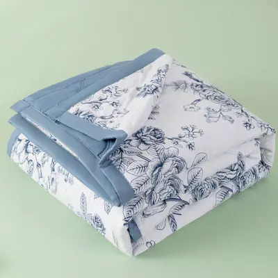 Fresh Style Water-Washed Cotton Brushed Summer Quilt Air-Conditioning Comforter Simple Student Dormitory Single Double Person Summer Cool Quilt Summer Thin Bedding - 8