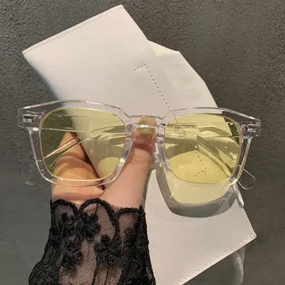 Modische eckige Sonnenbrille 2022, stilvoll und einzigartig - 11
