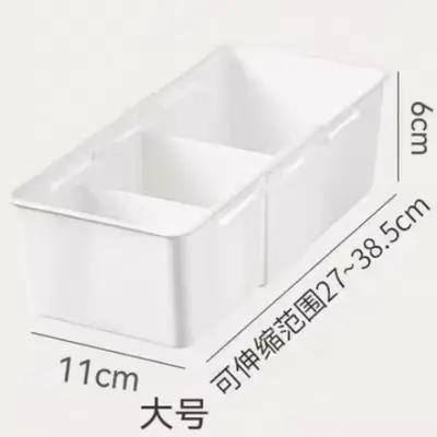 Extendable drawer organizer box, underwear and sock storage - 8
