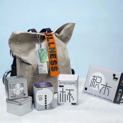 Creative Dupont Paper Gift Bag, Pleated Backpack Design, Custom Logo Available - 5