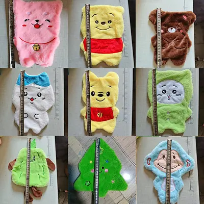 8 inç Deri Kaplı Toptan Oyuncak Peluş Kostüm Sınır Ötesi Dış Ticaret Pençe Makinesi Özel Küçük Peluş Yarı Mamul Figür